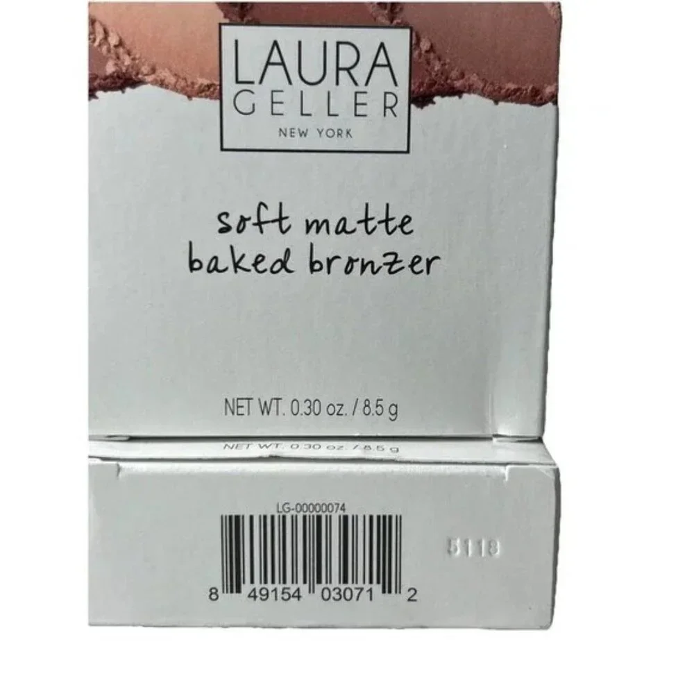 NWT Laura Geller Soft Matte Baked Bronzer Fair